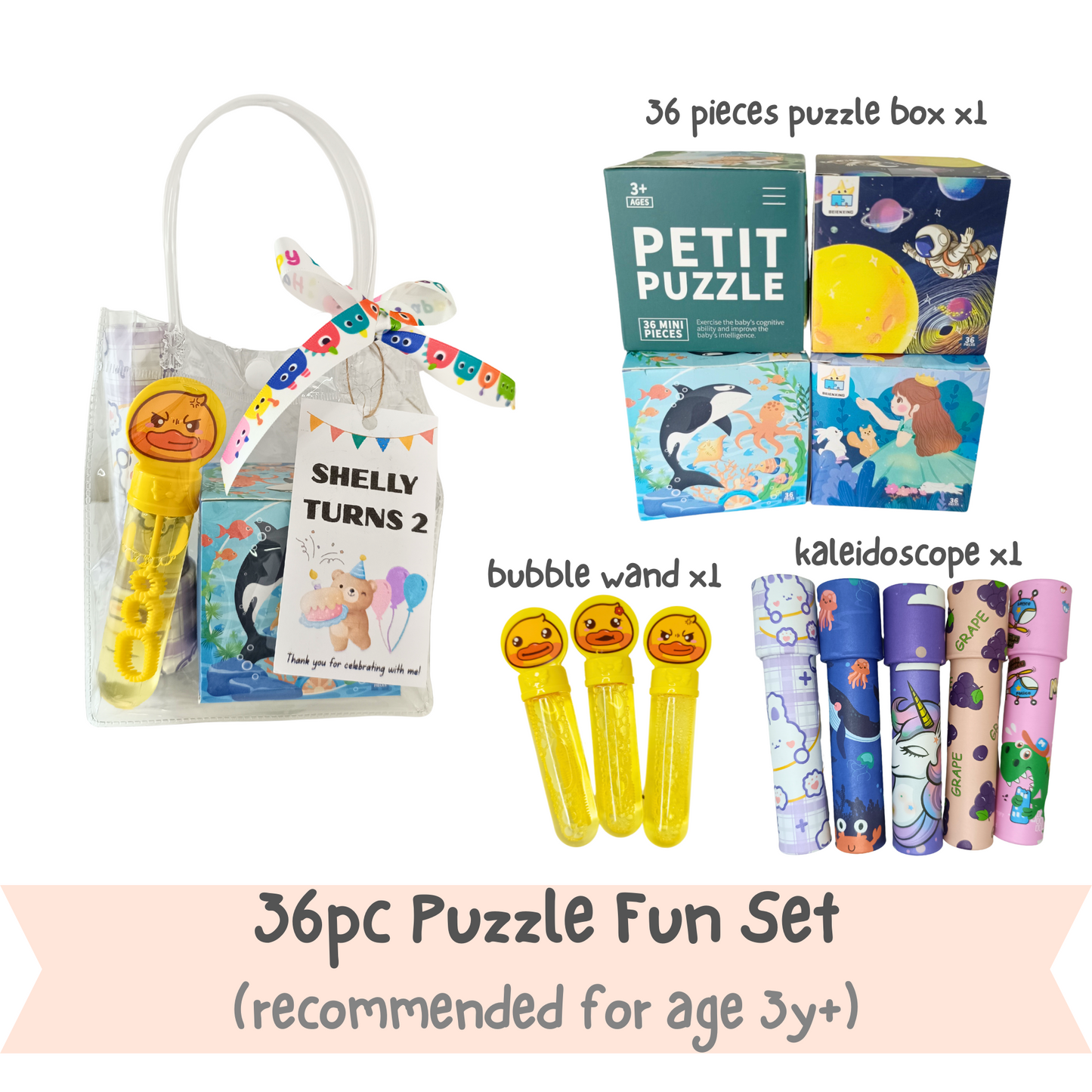 36pc Puzzle Fun Set