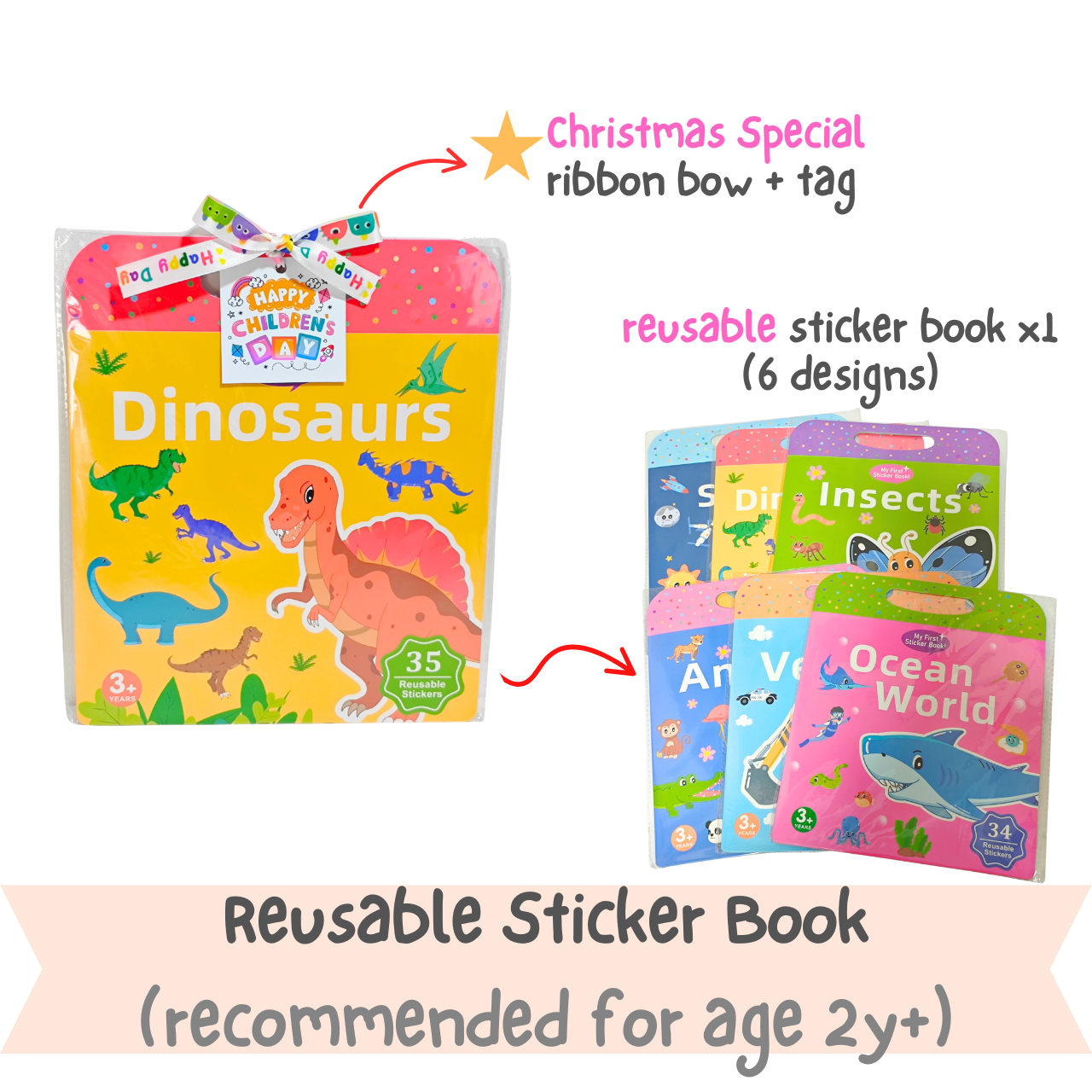 Reusable Sticker Book