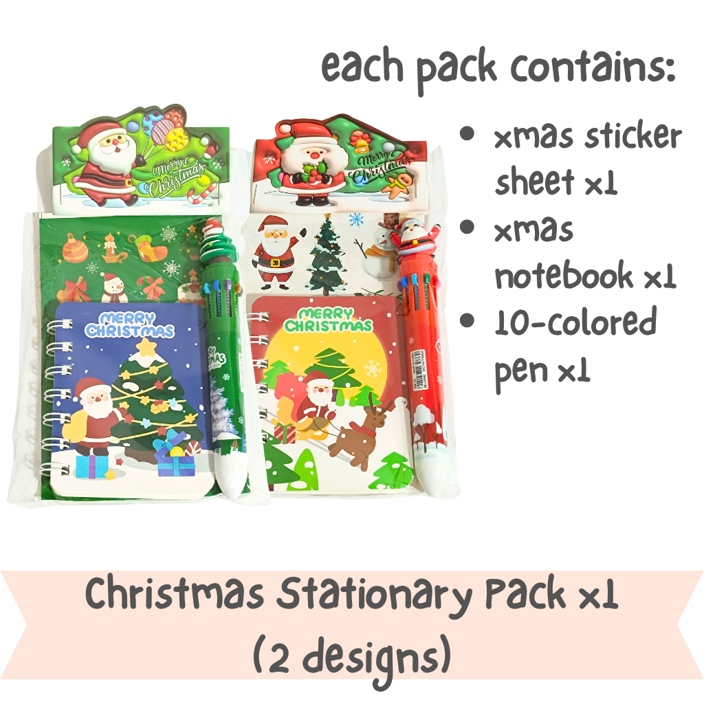 Christmas Stationary Pack (for age 2y+)