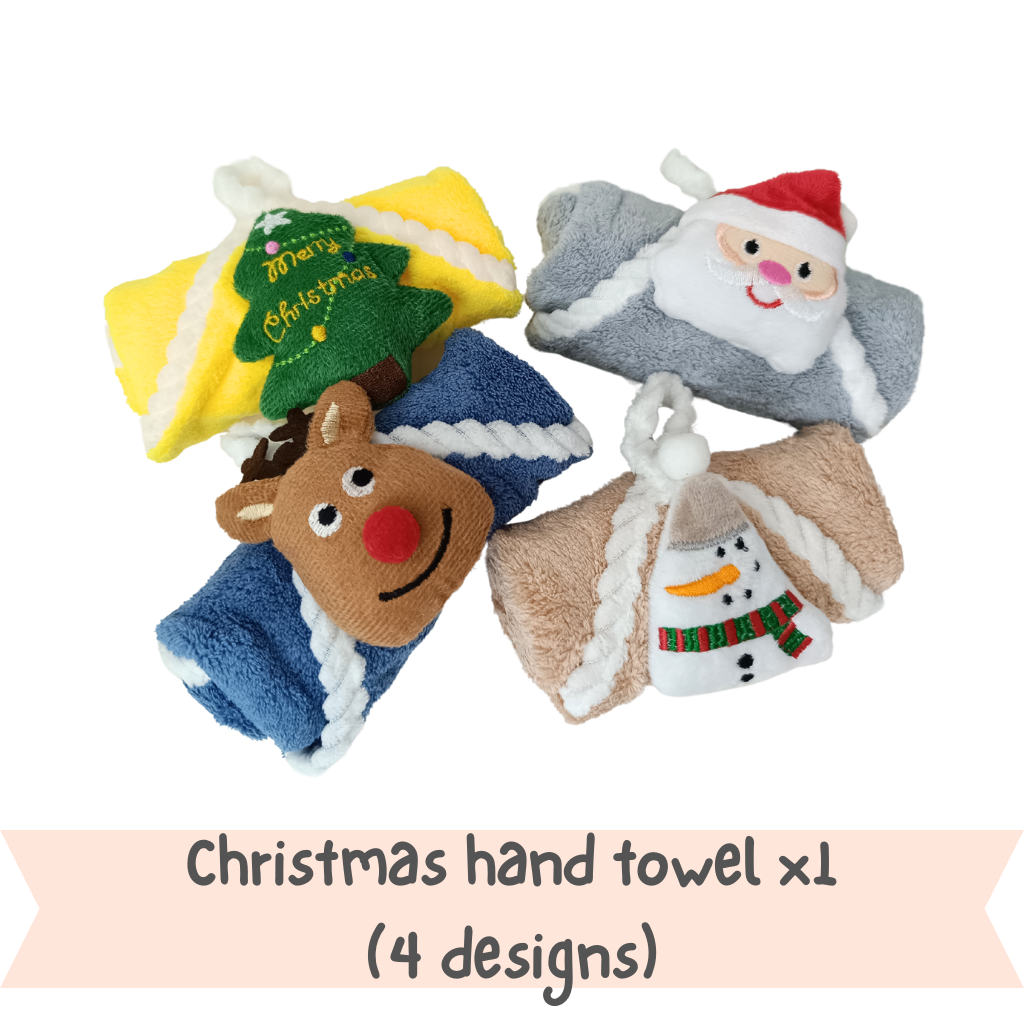 Christmas-themed Hand Towel Pack