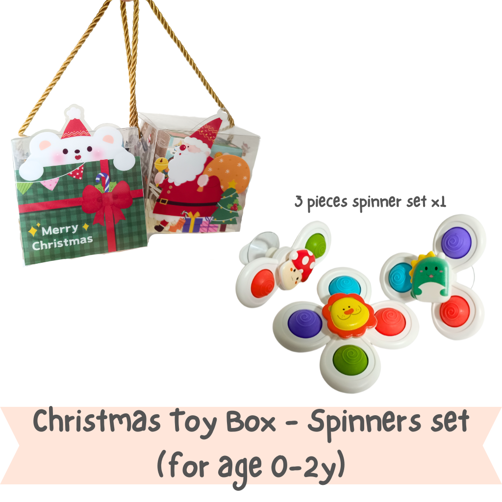 Christmas Toy Box - Spinners (for age 0-2y)